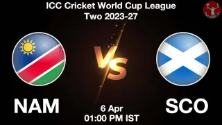 NAM vs SCO - ICC Cricket