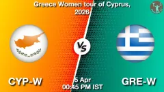 CYP-W vs GRE-W Match Preview, Picture