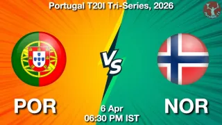 POR vs NOR - Portugal T20I