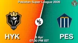 HYK vs PES Dream11 Prediction, Preview & Updates - <small>Wed, 08 Apr 07:30 PM IST</small>