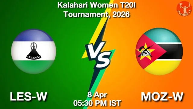 LES-W vs MOZ-W Match Previews and Cricket Tips