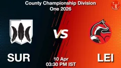 SUR vs LEI Match Preview, Picture
