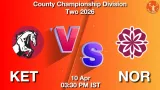 KET vs NOR Dream11 Prediction, Preview & Updates - <small>Fri, 10 Apr 03:30 PM IST</small>
