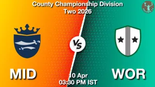 MID vs WOR - County Championship