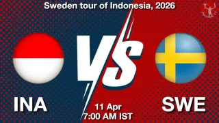 INA vs SWE INA vs SWE - Sweden tour