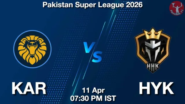 KAR vs HYK Match Previews and Cricket Tips