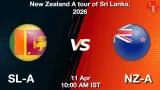 SL-A vs NZ-A Dream11 Prediction - <small>Sat, 11 Apr 10:00 AM IST</small>
