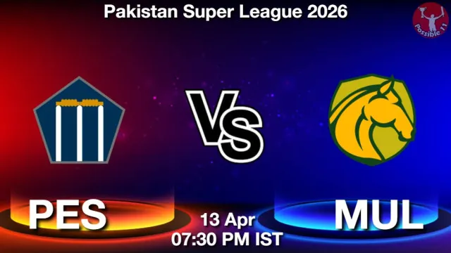PES vs MUL Match Previews and Cricket Tips