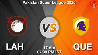 LAH vs QUE - Pakistan Super