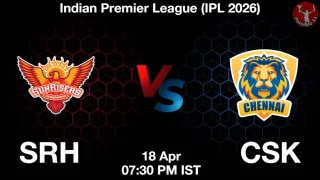 SRH vs CSK - Indian Premier
