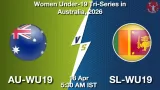AU-WU19 vs SL-WU19