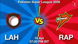LAH vs RAP - Pakistan Super