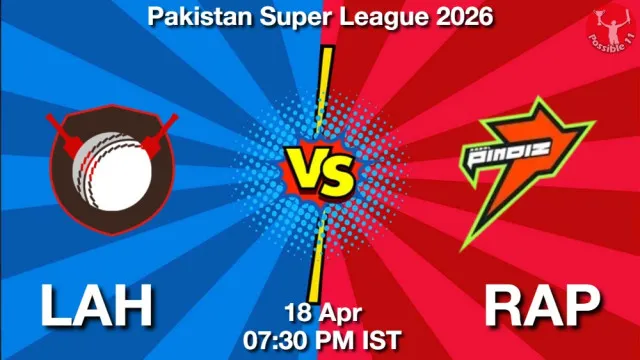 LAH vs RAP Match Previews and Cricket Tips