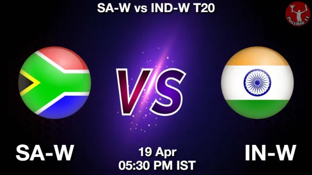 SA-W vs IN-W ड्रीम11 भविष्यवाणी, फैंटेसी क्रिकेट टीम - 19 अप्रैल 2026