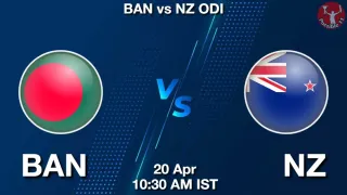 BAN vs NZ - New Zealand