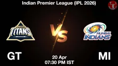 GT vs MI Match Preview, Picture