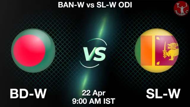 BD-W vs SL-W Match Previews and Cricket Tips