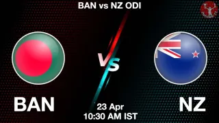 BAN vs NZ - New Zealand