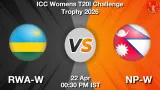 RWA-W vs NP-W Dream11 Prediction - <small>Wed, 22 Apr 12:30 PM IST</small>