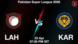 LAH vs KAR - Pakistan Super