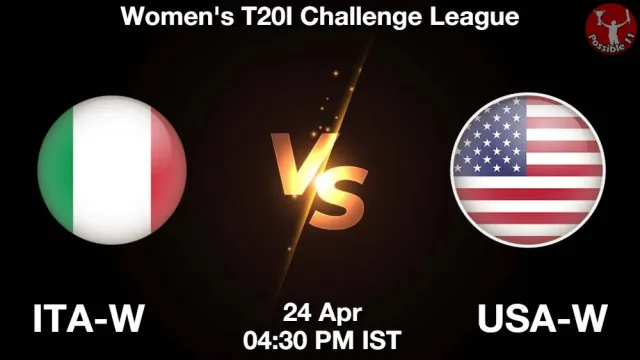 ITA vs USA Match Previews and Cricket Tips
