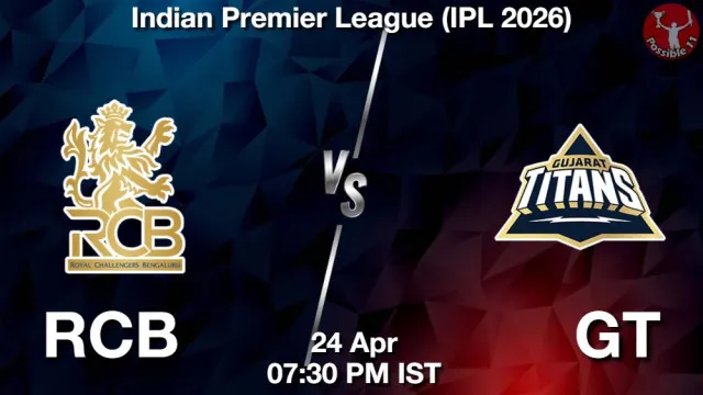 RCB vs GT Match Previews and Cricket Tips