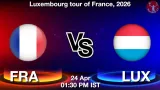 FRA vs LUX Dream11 Prediction, Preview & Updates - <small>Fri, 24 Apr 01:30 PM IST</small>