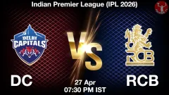 DC vs RCB Match Preview, Picture