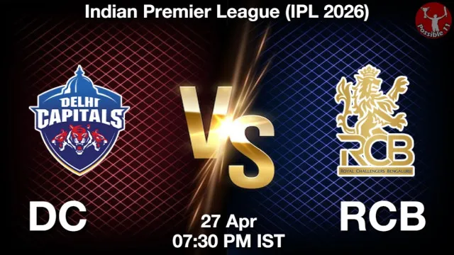 DC vs RCB Match Previews and Cricket Tips