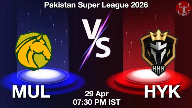 MUL vs HYK Match Previews and Cricket Tips