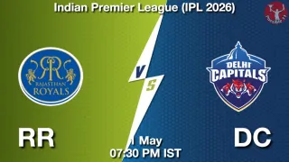 RR vs DC - Indian Premier