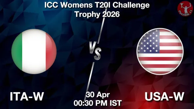 ITA-W vs USA-W Match Previews and Cricket Tips