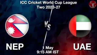 NEP vs UAE - ICC Cricket