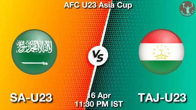 SA-U23 vs TAJ-U23 ड्रीम11 भविष्यवाणी, फैंटेसी क्रिकेट टीम - 16 अप्रैल 2024