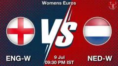 ENG-W vs NED-W Match Result