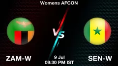 ZAM-W vs SEN-W Match Result