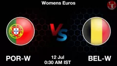 POR-W vs BEL-W Match Result