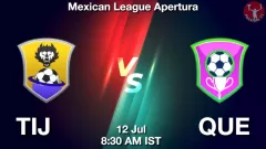 TIJ vs QUE Match Result