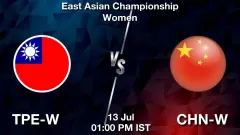 TPE-W vs CHN-W Match Result