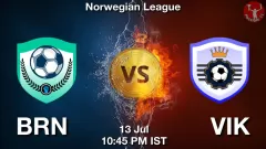 BRN vs VIK Match Result
