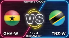 GHA-W vs TNZ-W Match Result