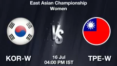 KOR-W vs TPE-W Match Result