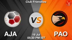 AJA vs PAO Match Result