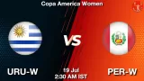 URU-W vs PER-W Match Prediction - <small>Sat, 19 Jul 02:30 AM IST</small>