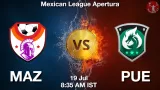 MAZ vs PUE Match Prediction & Fantasy Tips - <small>Sat, 19 Jul 08:35 AM IST</small>