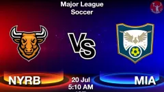 NYRB vs MIA Match Result