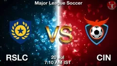 RSLC vs CIN Match Result