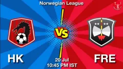 HK vs FRE Match Result