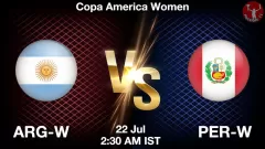 ARG-W vs PER-W Match Result