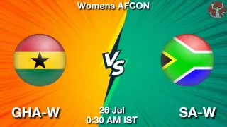 GHA-W vs SA-W